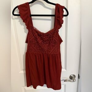 Torrid Fired Brick Tank Top